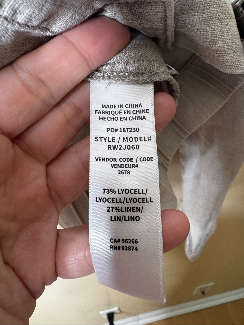 Splendid Collection Jacket Women Medium Gray Linen Blend Utility Drawstring Hem - Picture 4 of 8